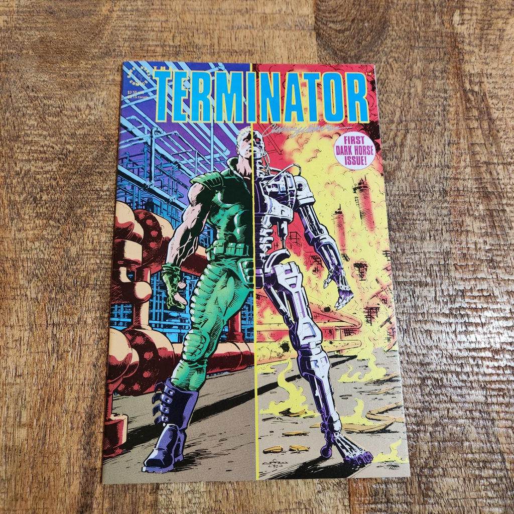Terminator #1 SIGNED Chris Warner - image 1 of 4