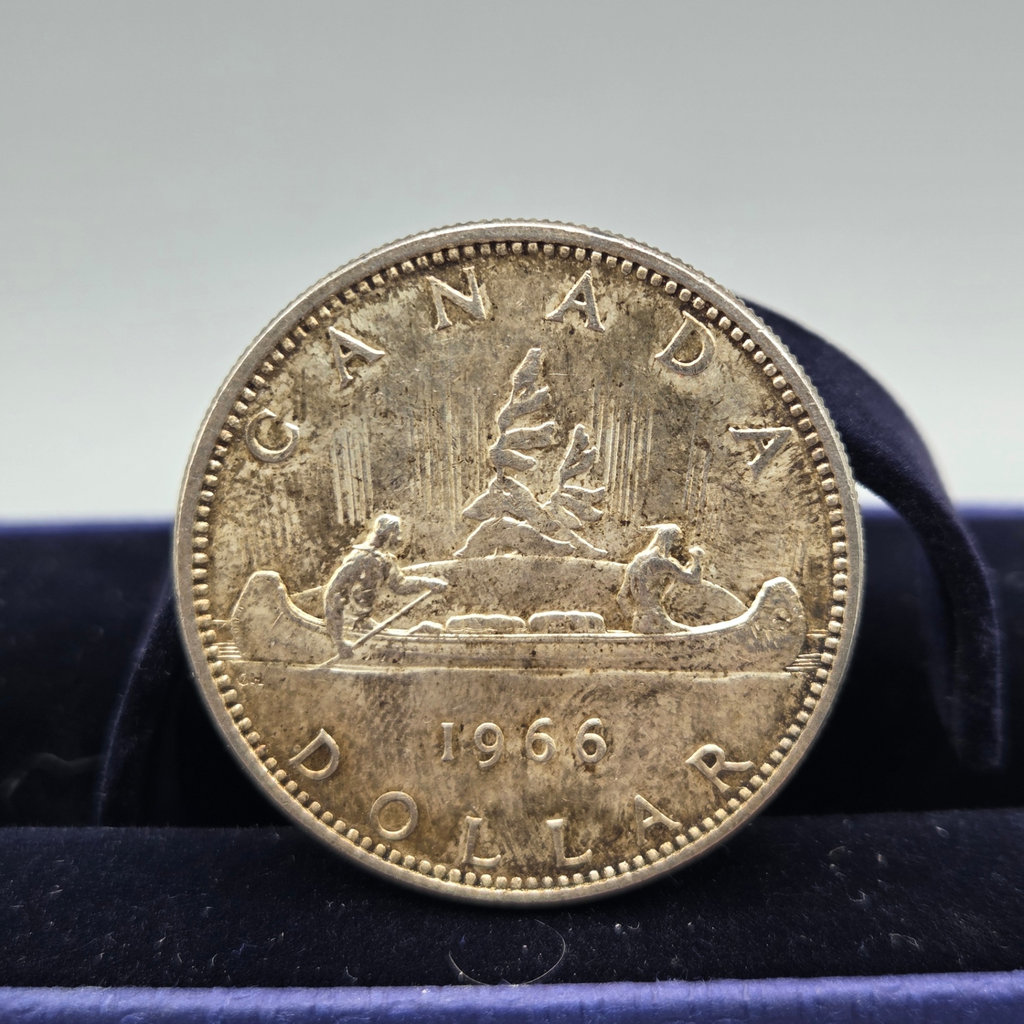 1966 Canada Silver Dollar - image 1 of 2