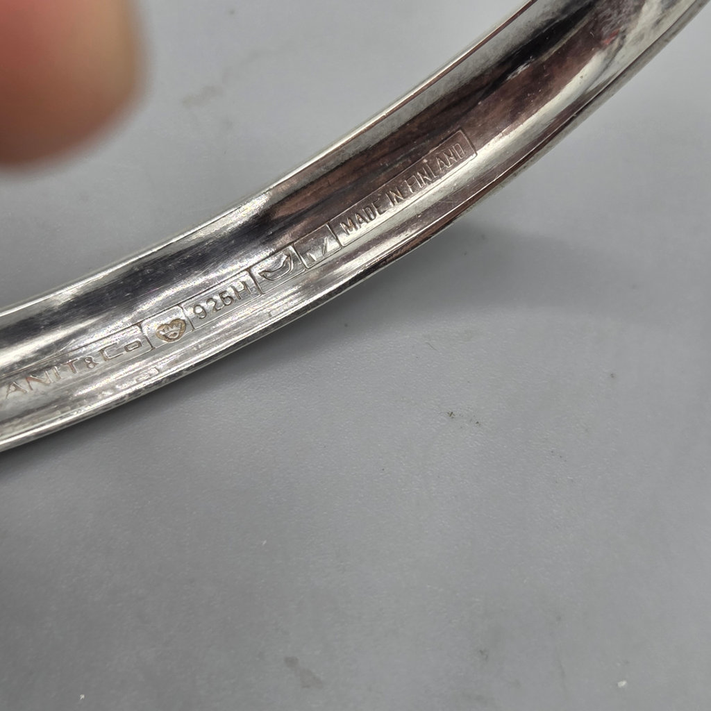 E. Granit Sterling Silver Bracelet 10.2 grams - image 5 of 9