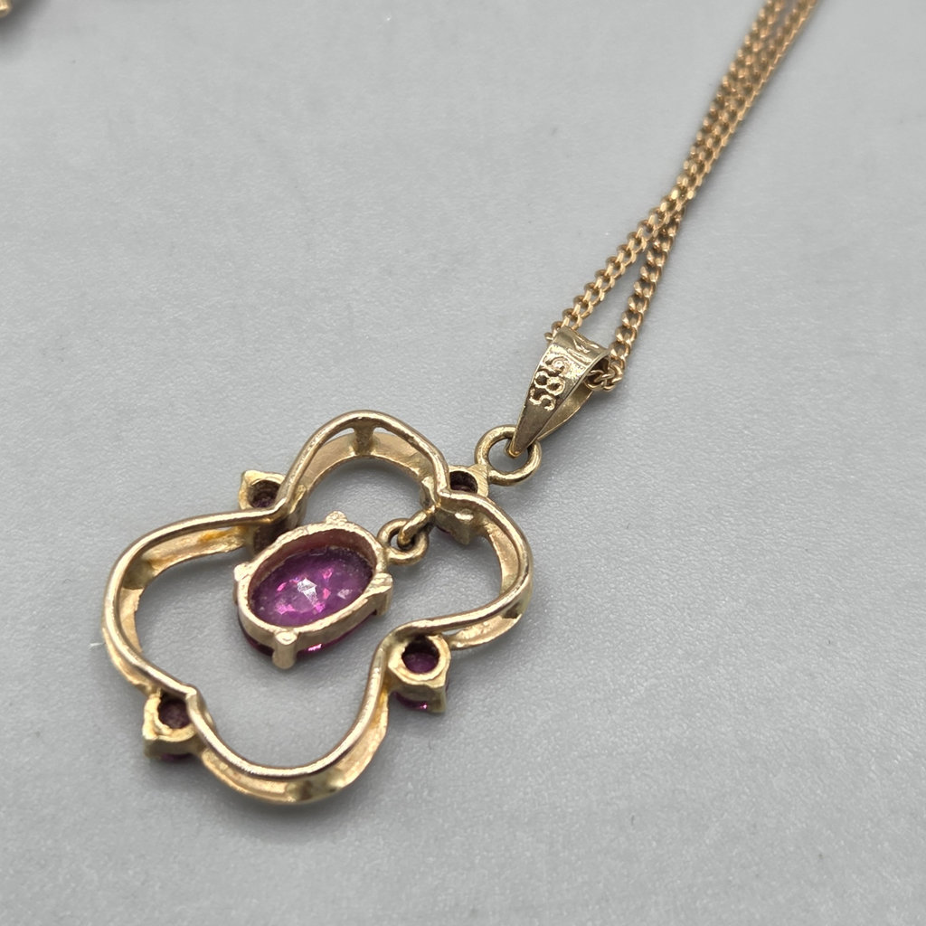 14K Gold Necklace - image 3 of 6