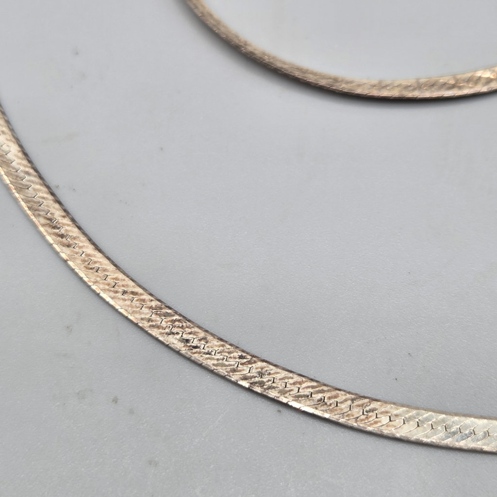 Sterling Silver Necklace 8 grams - image 3 of 6