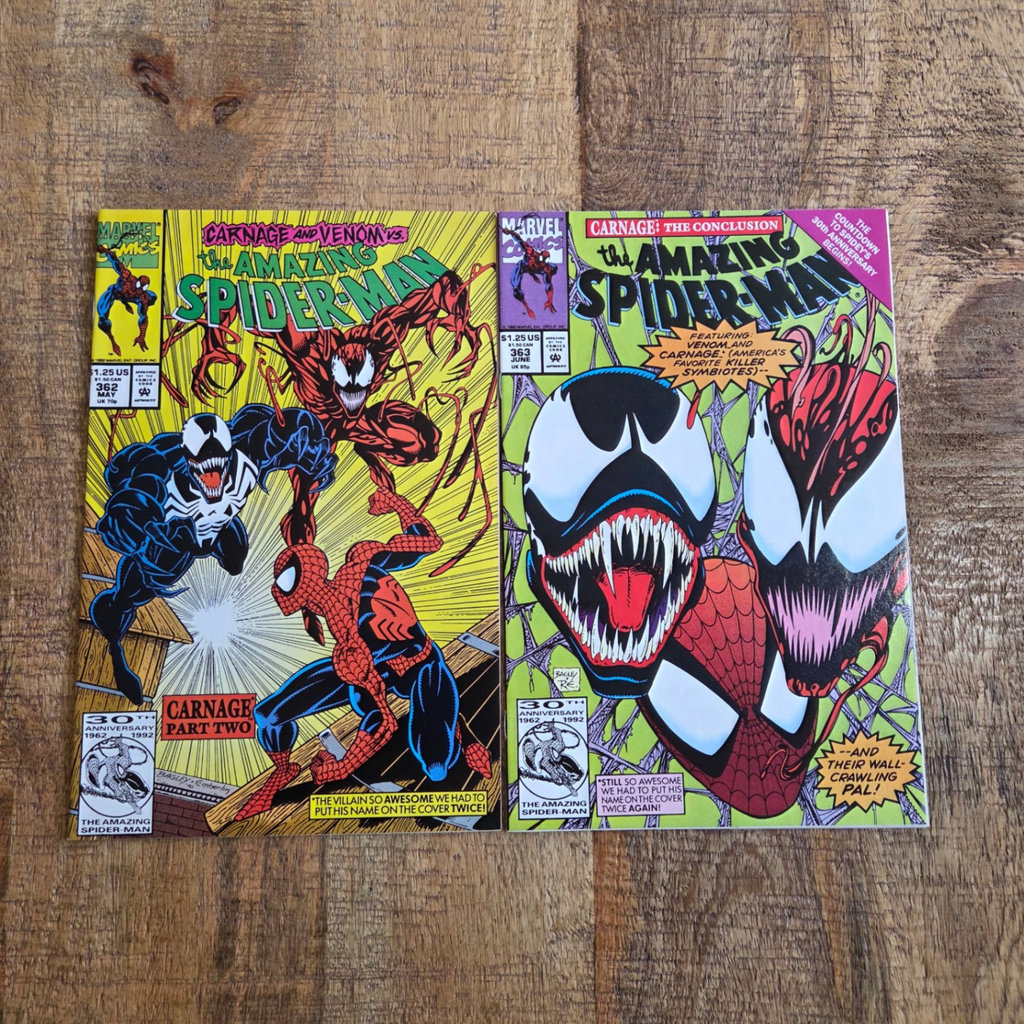 Amazing Spiderman #362 363 - image 1 of 3