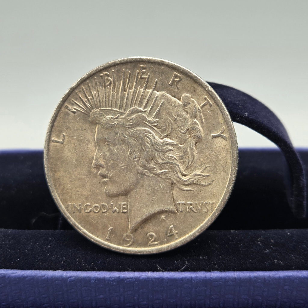 1924 Liberty Silver Dollar - image 2 of 2
