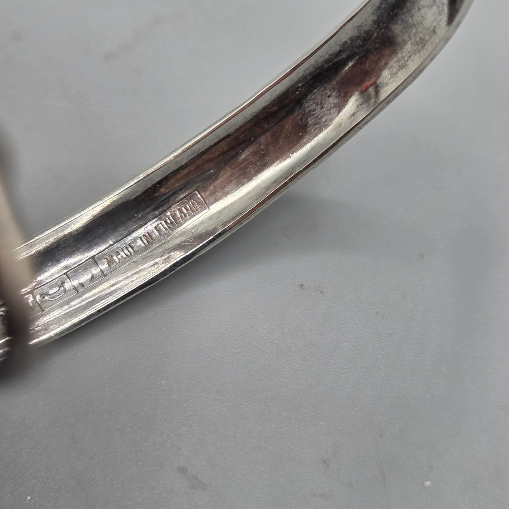 E. Granit Sterling Silver Bracelet 10.2 grams - image 6 of 9