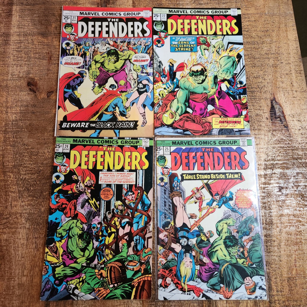 Defenders #21 22 24 25 - image 1 of 4
