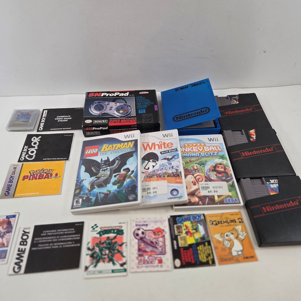 Nintendo Games and misc - image 1 of 5