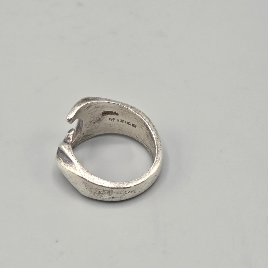 Sterling Silver Moon and Star Ring 9.33 grams - image 2 of 4