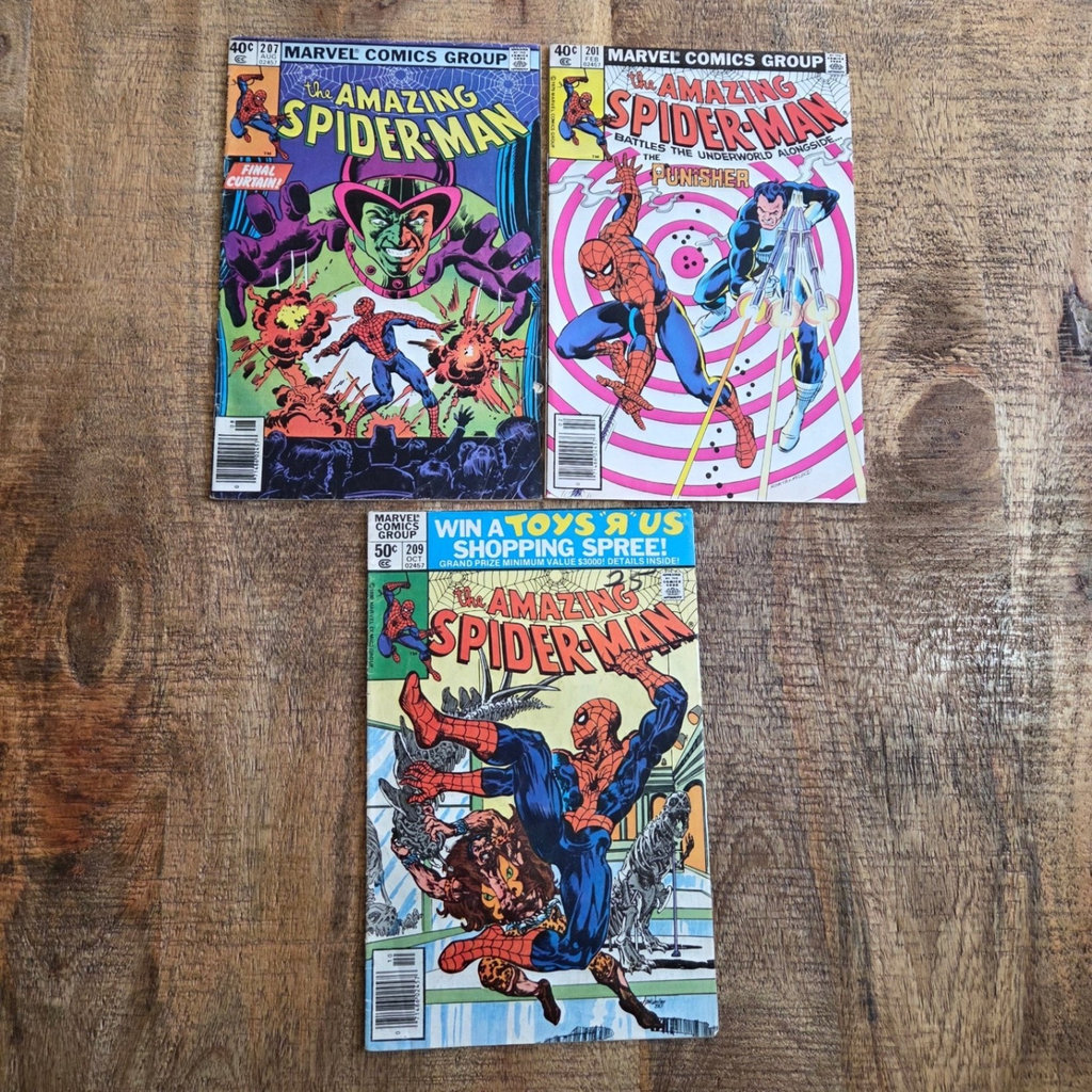 Amazing Spiderman #201 206 209 - image 1 of 6