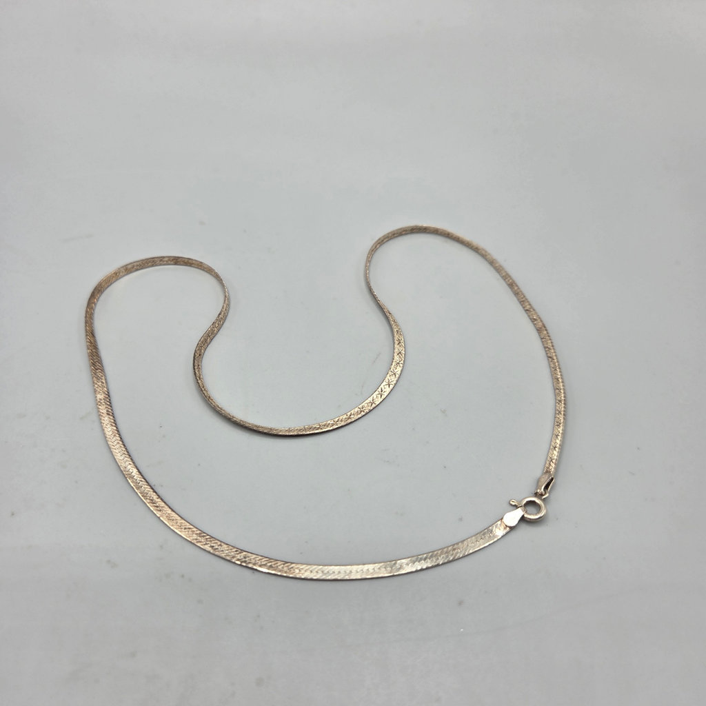Sterling Silver Necklace 8 grams - image 1 of 6