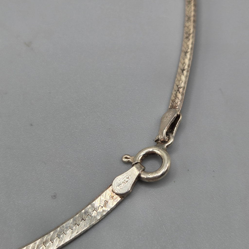 Sterling Silver Necklace 8 grams - image 2 of 6