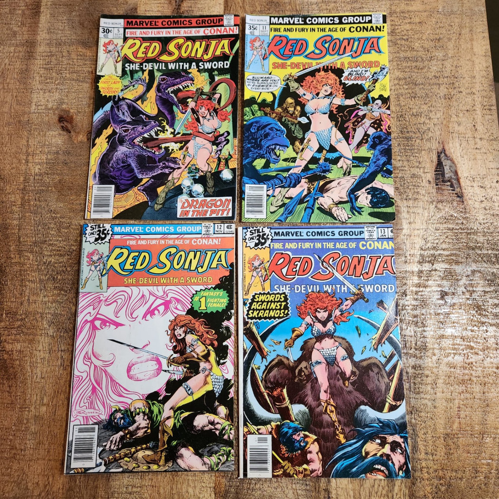 Red Sonja #5 11 12 13 - image 1 of 3