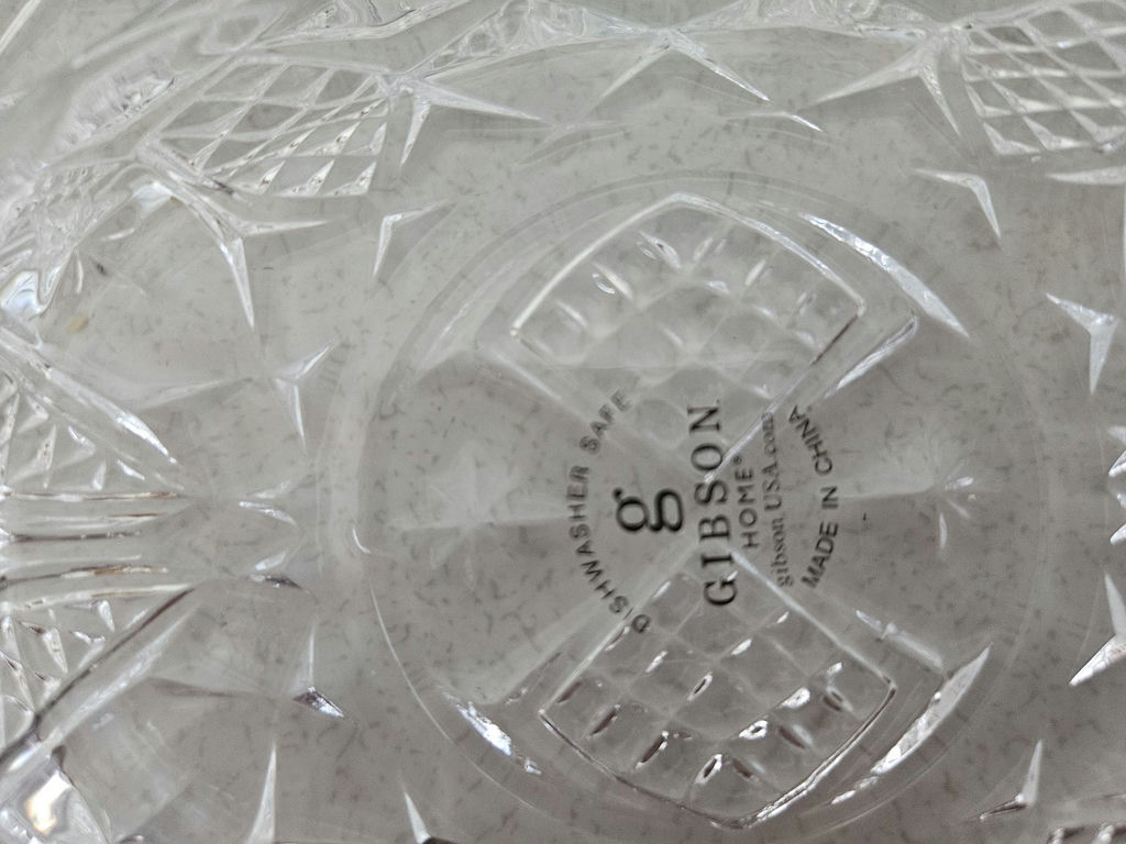 Jewelite Five-Section Oval Glass Platter - image 3 of 7