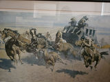 Framed print: Downing the Night Leader by Frederic Remington - thumbnail 3 of 7