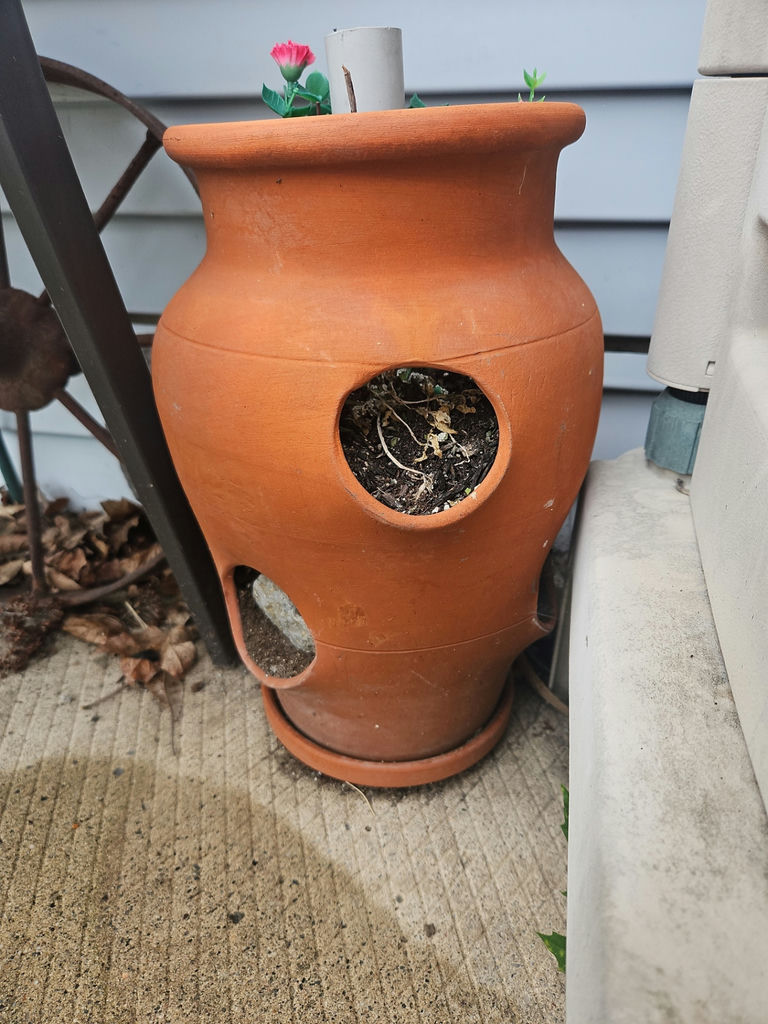 Yellow Sunflowers in Tall Planter with Assorted Garden Pots - image 4 of 8