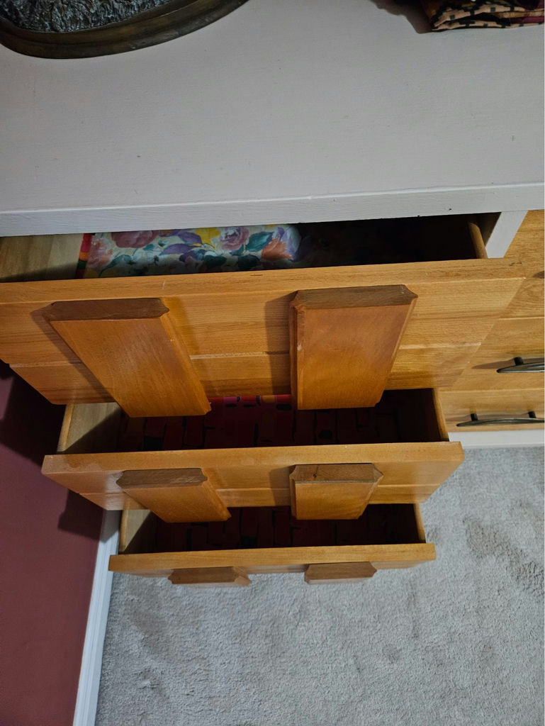 Mid-Century Modern Dressers with Wood Fronts - image 8 of 20