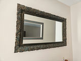 Ornate carved-frame wall mirror - thumbnail 8 of 8
