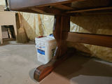 Wooden pedestal dining table with curved legs - thumbnail 6 of 7