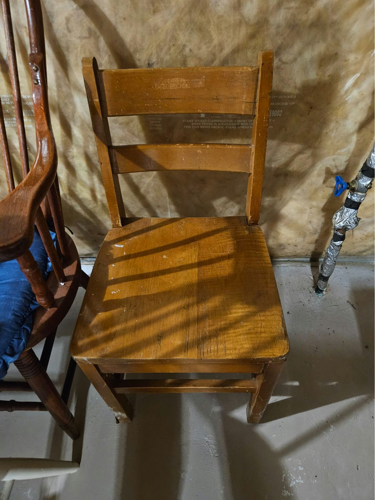 Assorted wooden and upholstered chairs - image 8 of 8