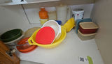 Assorted plastic kitchen storage containers and lids - thumbnail 3 of 5