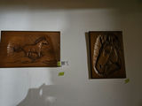 Wooden horse relief carvings - thumbnail 1 of 3