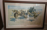 Framed print: Downing the Night Leader by Frederic Remington - thumbnail 1 of 7