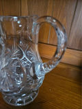 Crystal cut-glass pitcher - thumbnail 4 of 6