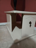 White painted Mid-Century Modern End Tables - thumbnail 7 of 9