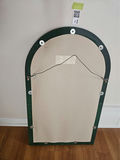 Arched window-style mirror with green frame - thumbnail 5 of 6