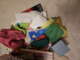 Assorted Gift Wrapping Materials and Boxes - thumbnail 1 of 4