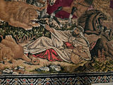 Hunting Scene Tapestry Wall Hanging - thumbnail 4 of 6
