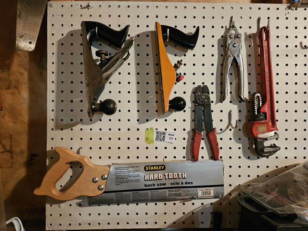 Assorted hand tools and red tool chest - image 1 of 10