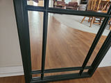 Arched window-style mirror with green frame - thumbnail 3 of 6