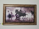 Framed horse running print - thumbnail 3 of 4
