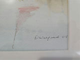 Watercolor sailboat scene in gold frame - thumbnail 4 of 6
