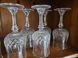 Crystal cut-glass wine glasses (set) - thumbnail 4 of 6