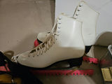 Assorted bags and white figure skates and (curling?) shoes - thumbnail 5 of 8