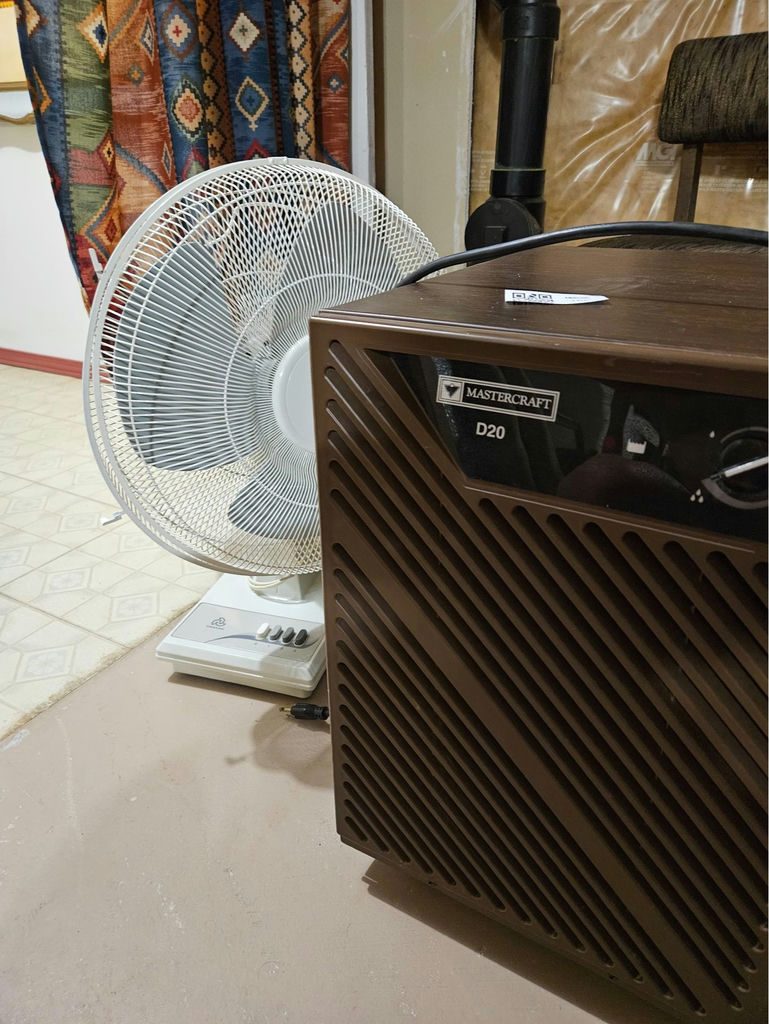 Box fan, oscillating fan and dehumidifier - image 2 of 9