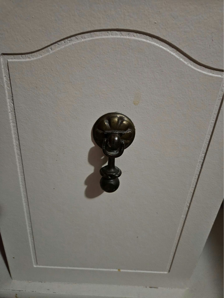 White painted Mid-Century Modern End Tables - image 3 of 9