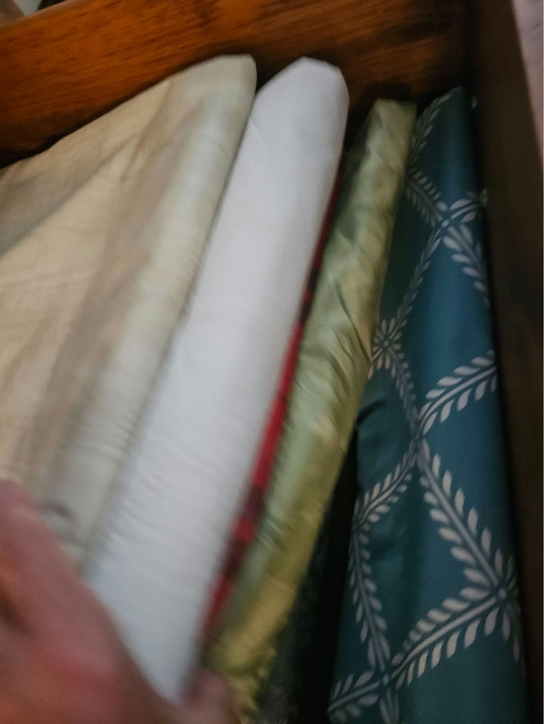 Universal Atlas and Webster's Dictionary with folded fabrics - image 3 of 7