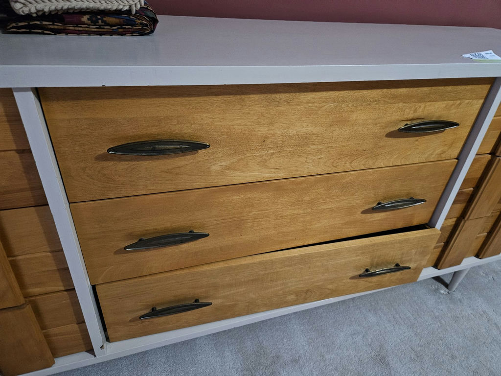 Mid-Century Modern Dressers with Wood Fronts - image 4 of 20