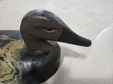 Carved wooden duck decoy - thumbnail 2 of 5