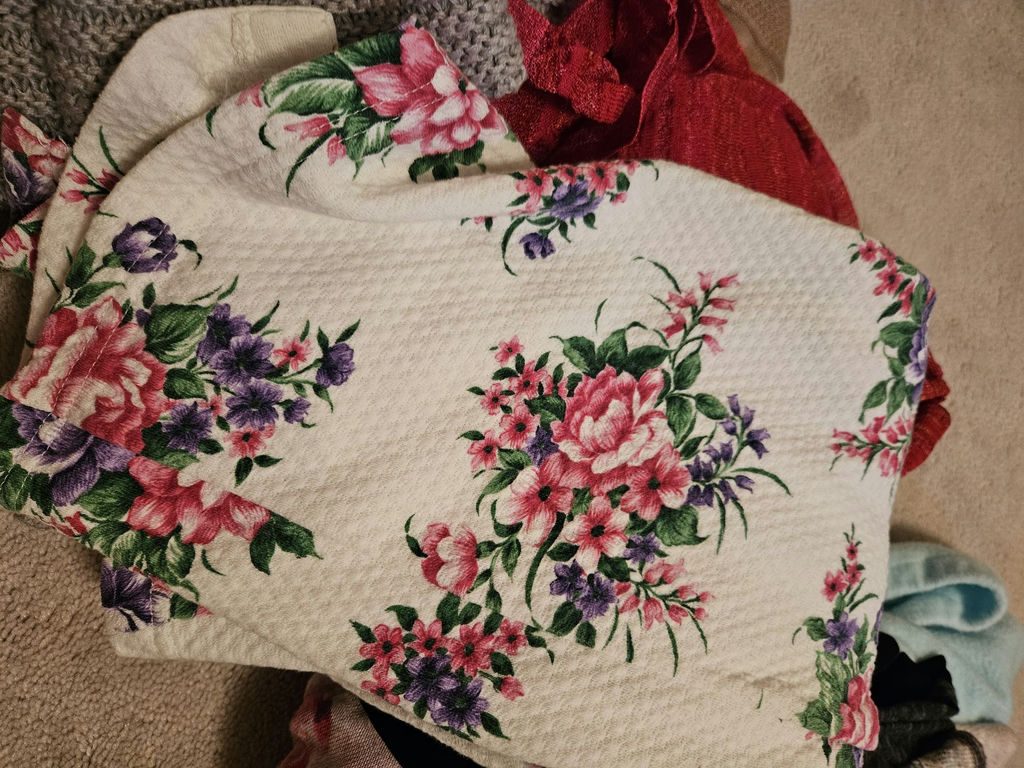 Pile of assorted ladies' sweaters - image 5 of 7