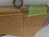 Stained glass panel in wooden frame - thumbnail 4 of 4