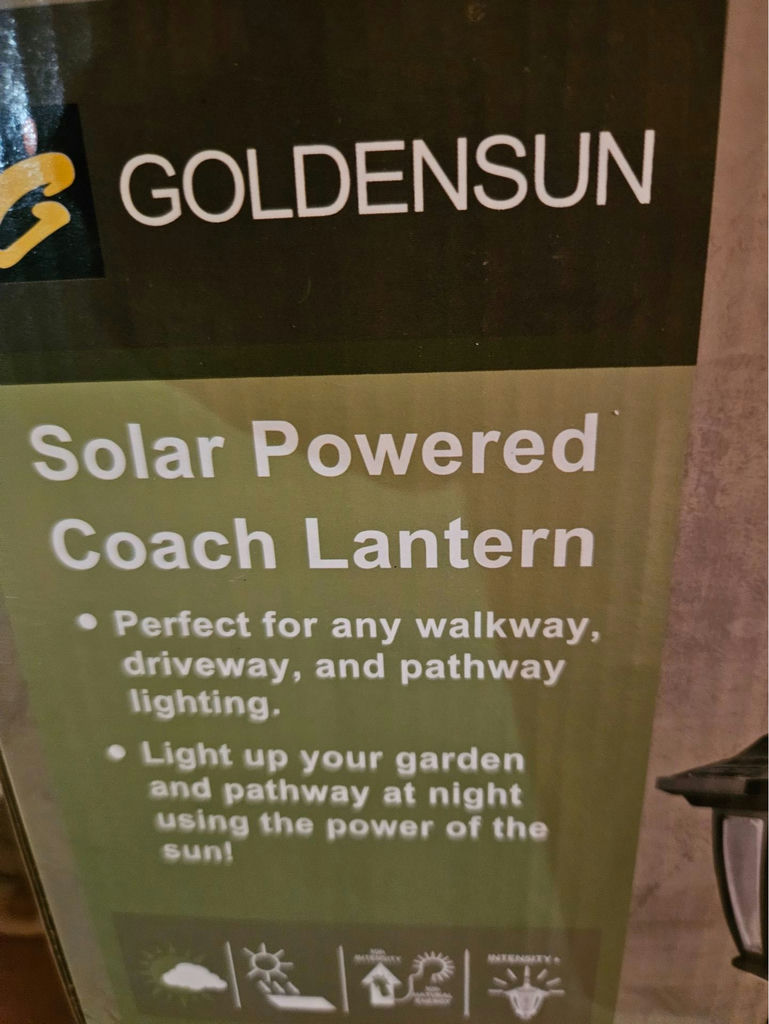 Solar Powered Coach Lanterns - image 6 of 7