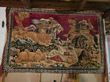 Hunting Scene Tapestry Wall Hanging - thumbnail 2 of 6