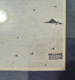 Framed astronaut on the Moon art print by Michael Bedard - thumbnail 4 of 5