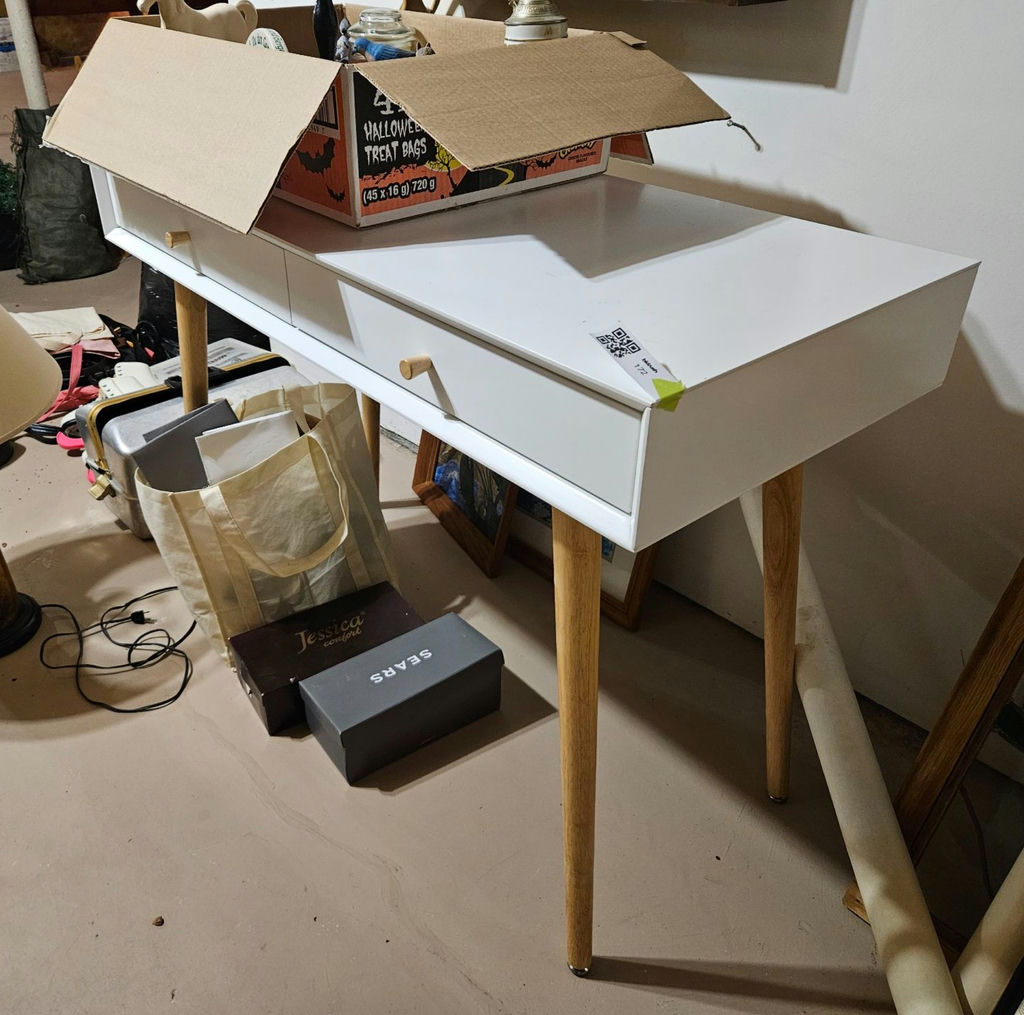 Canvas Copenhagen Console/Desk with Two Drawers - image 1 of 4