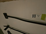 Wall-mounted black iron tool set - thumbnail 2 of 5