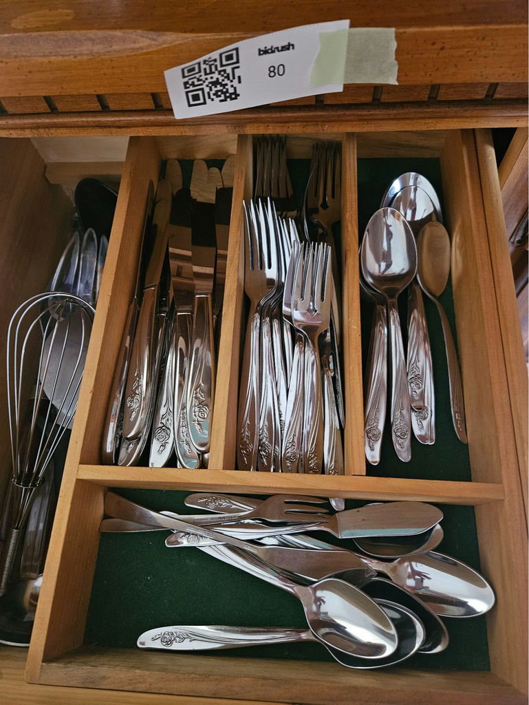 Assorted silverware and kitchen utensils - image 1 of 7