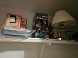 Brass table lamps with vintage boxed items - thumbnail 4 of 8